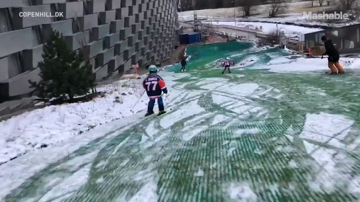 There's more to this ski slope than meets the eye