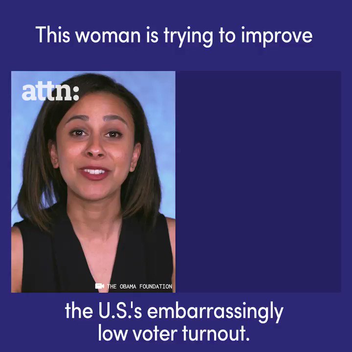 As one of our inaugural #ObamaFellows and founder of @HelloCTCL, Tiana Epps-Johnson is making voting more accessible—and boosting voter turnout in the U.S.: http://www.obama.org/fellowship/tiana-epps-johnson …