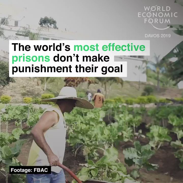 A focus on rehabilitation - not retribution. Read more: https://wef.ch/2VXXGvw #society