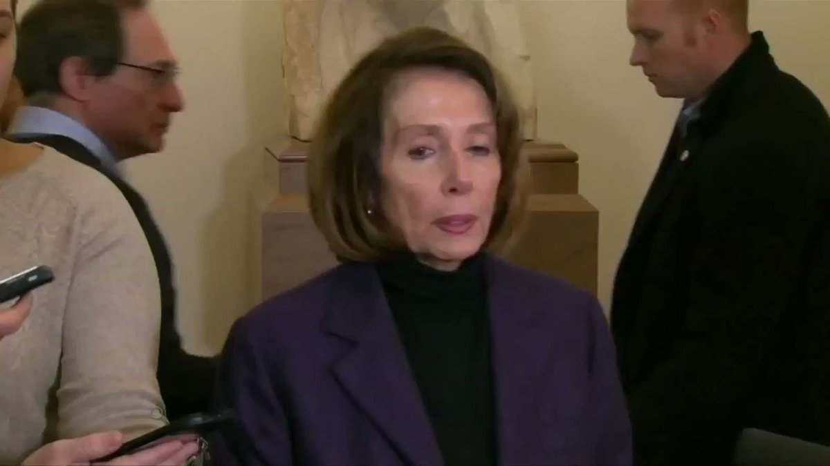 House Speaker Nancy Pelosi said it was 'very irresponsible' for President Trump to publicly disclose commercial travel plans by representatives to Afghanistan https://reut.rs/2QWI9IL