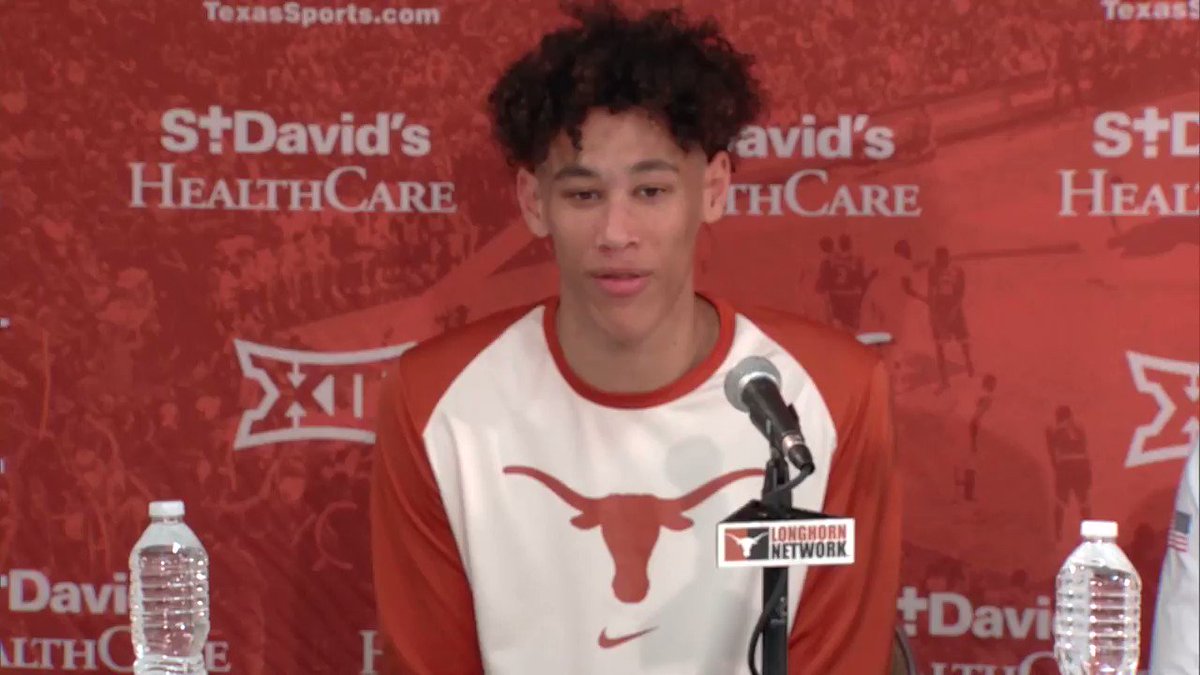Straight from D.O. "Thank you, fans!" 🤘
Need you Tuesday night (6 pm start) at the @ErwinCenter!! #PackTheDrum
🎟️ http://hookem.at/MBBvsKansas