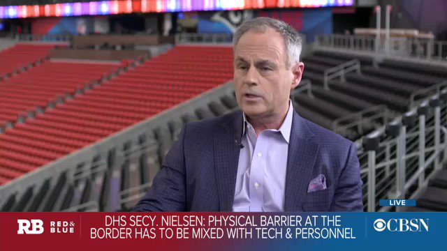 Would Pres. Trump accept less than $5.7 billion for the border wall?
DHS Sec. Nielsen: “I think it’s a discussion.”
More on border security: https://cbsn.ws/2iuAAgA