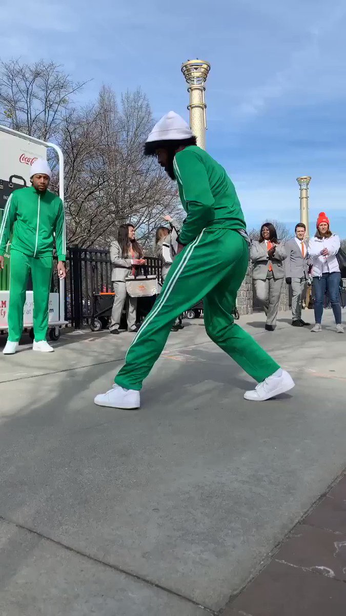Ain't no party like a Holiday Inn party! Check out performers at our #ATL #CentennialPark hotel before the big game! #HomeTeamHospitality