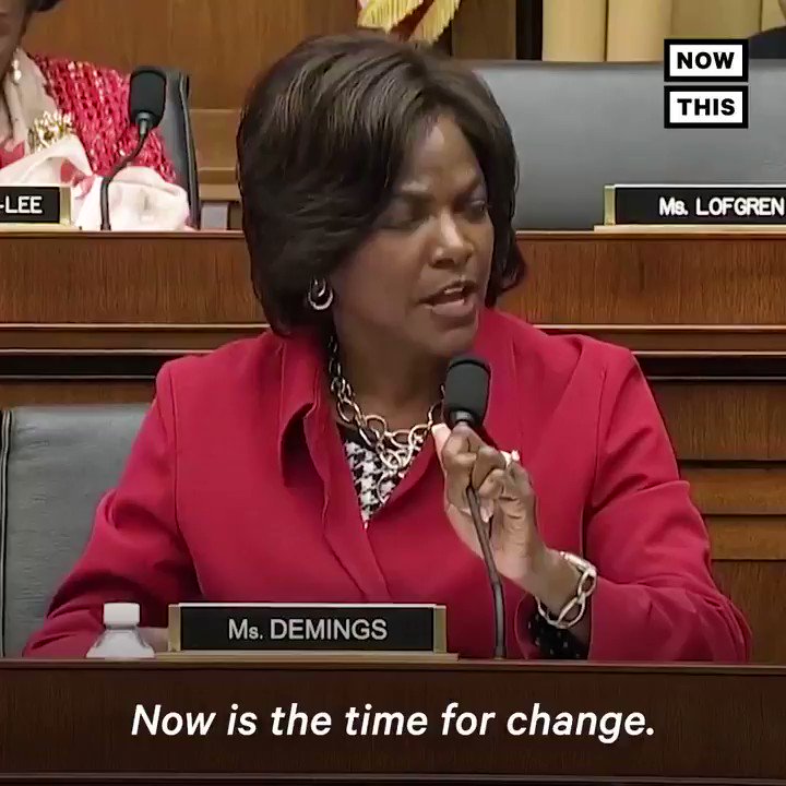 ‘Which life is not worth saving? … Now is the time for change.’ — @RepValDemings’ emotional plea during the House hearing on gun violence is a must-watch