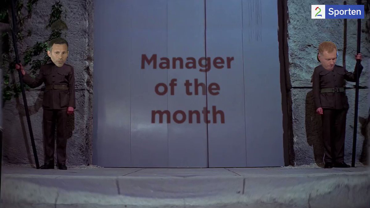 Solskjær er kåret til månedens manager i Premier League!
Syke tilstander på Old Trafford nå 😂