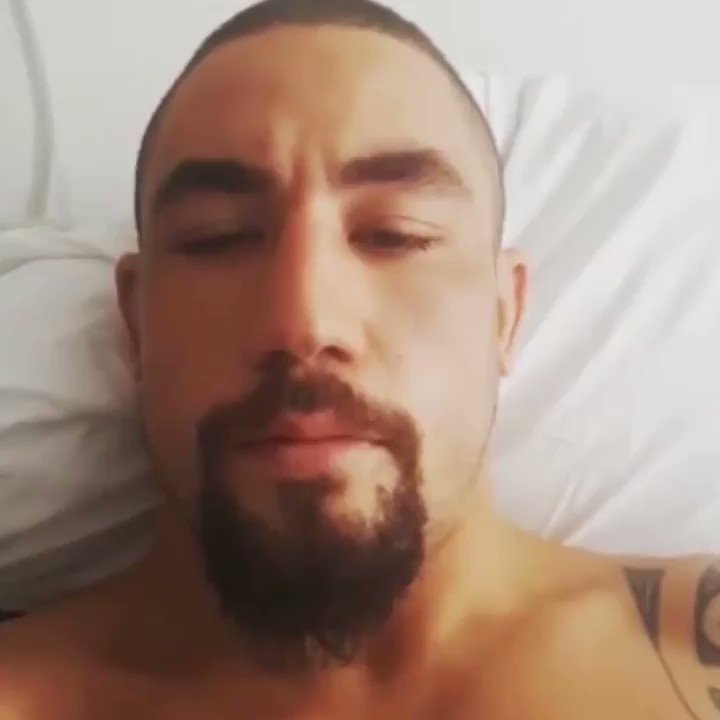 Get well soon, champ. 🏆 @RobWhittakerMMA