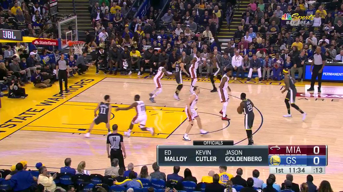 The @warriors #NBAAllStar trio sparks them to victory at home!
#KevinDurant (39 PTS)
#KlayThompson (29 PTS)
#StephenCurry (25 PTS)