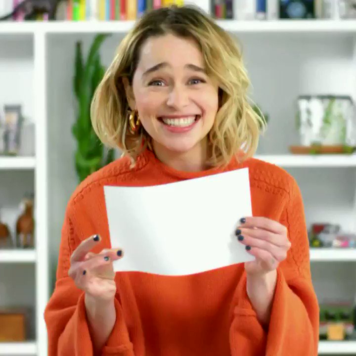 Let’s try this again…Emilia Clarke’s the Breaker of Chains and Websites and your invite to the final #GameofThrones premiere! #omaze
For your chance to go as her Hand of the Queen, ENTER: http://bit.ly/2teR3YI