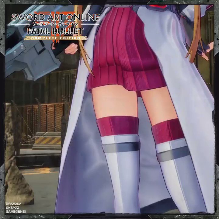 Asuna got a brand-new fighting costume matching with Kirito one in #SAO #FatalBullet! Do you like it? 😊
New adventures await you in the last expansion: Dissonance of the Nexus, available on Steam, XB1 and PS4: http://bnent.eu/BuySAOFB