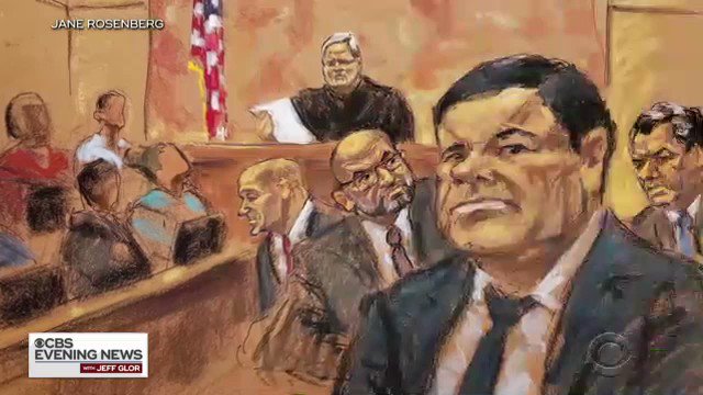 Notorious Mexican drug lord “El Chapo” was convicted Tuesday of running a smuggling ring that dumped more illegal drugs on American streets than any other criminal in history.
The man described as a “cold-blooded executioner” may be in jail for life.
@Jerickaduncan has more