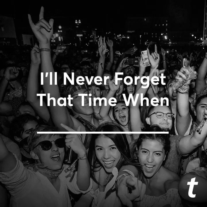 Today we’re celebrating the power of 💙. From “I can’t believe that just happened!” to “this is the best night ever!”. Tell us about a live event that made your heart skip a beat.