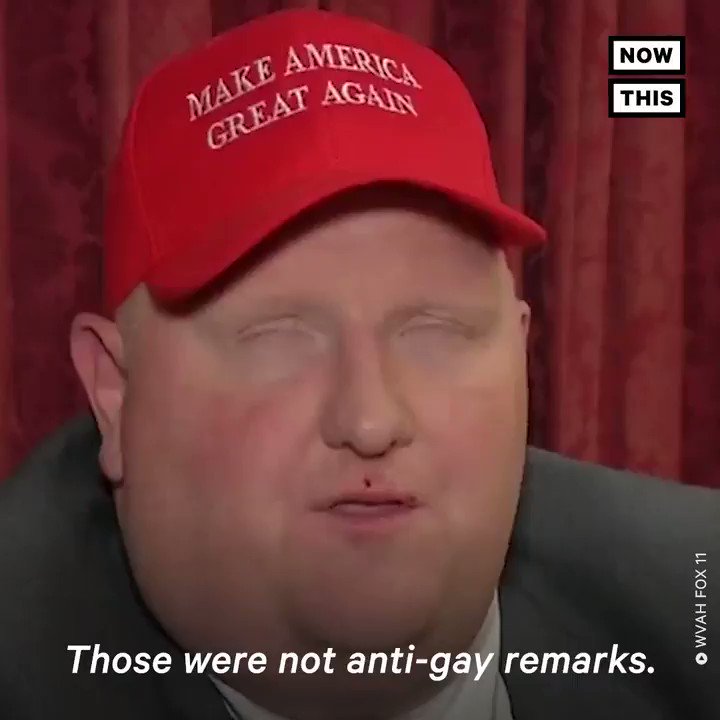 This lawmaker compares the LGBTQ+ community to the Ku Klux Klan and implied he'd drown his own children if they were gay (warning: distressing themes)