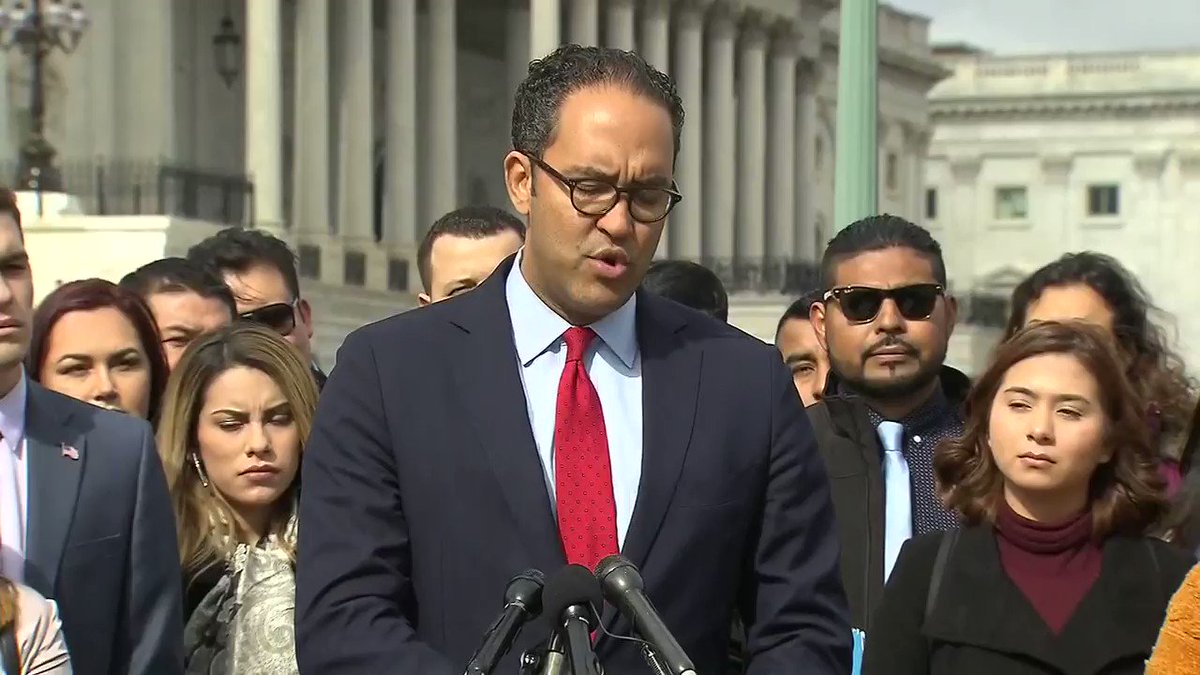 "I am here because there's 1.2 million young men and women who have only known the United States of America that have to live under uncertainty."
Rep. Will Hurd is calling for a DACA fix in the 116th Congress.