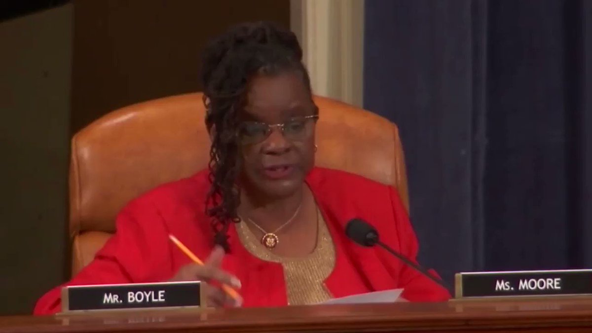 From the party that claims to be #ForThePeople:
“GDP is great, unemployment is at an all-time low, African Americans are doing well, Hispanics are doing well, wages are rising at the fastest pace in ten years–BLAH, BLAH, BLAH.” – @RepGwenMoore
(h/t @WaysandMeansGOP)