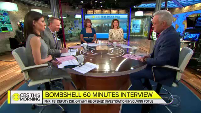 .@ScottPelley on what McCabe told @60Minutes: "There were meetings at the Justice Department at which it was discussed whether the vice president and a majority of the cabinet could be brought together to remove the president of the United States under the 25th Amendment."