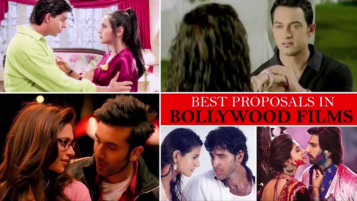 On the occasion of #ValentinesDay, we take a look back at some of the most romantic Bollywood proposals of all time.