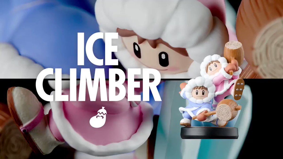 「大乱闘スマッシュブラザーズ」シリーズのamiibo「アイスクライマー」「キングクルール」「パックンフラワー」は本日発売です。https://www.nintendo.co.jp/hardware/amiibo/lineup/series.html?utm_source=twitter&utm_medium=social&utm_content=20190215&utm_campaign=amiibo#smashbros …