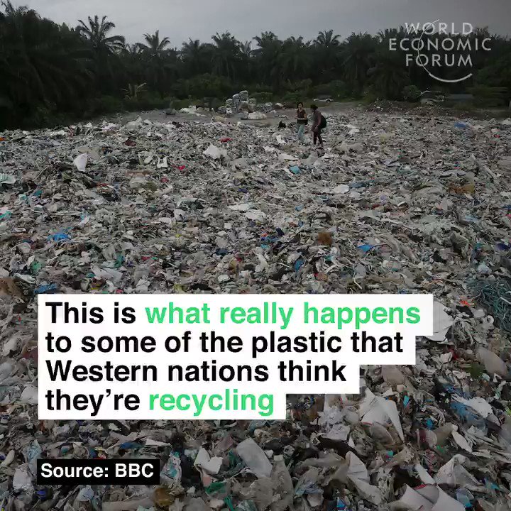 Globally we produce 350 million metric tons of plastic every year.
Read more: https://wef.ch/2S5fmCm #recycling #environment