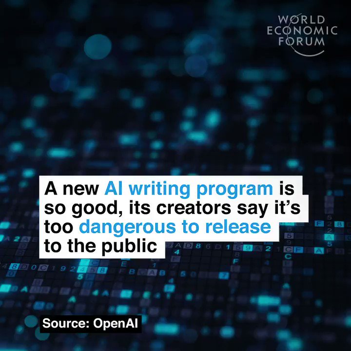 Do you know who to trust?
Read more: https://wef.ch/2Guykko #ai #technology