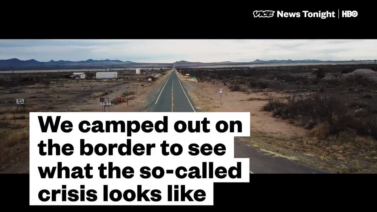 Trump regularly warns of dangerous criminals pouring into the country and just declared a national emergency for his wall.
So, in the spirit of fact checking, we went and camped along the border to see what the so-called crisis looks like.
This is what we saw.