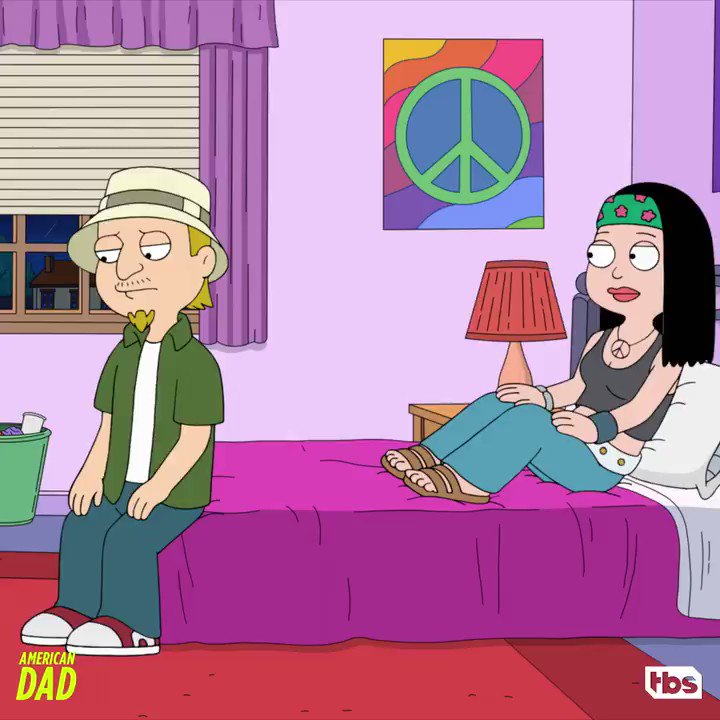Sweet kisses and manipulation. Watch an all new episode of #AmericanDad Monday at 10/9c on @TBSNetwork