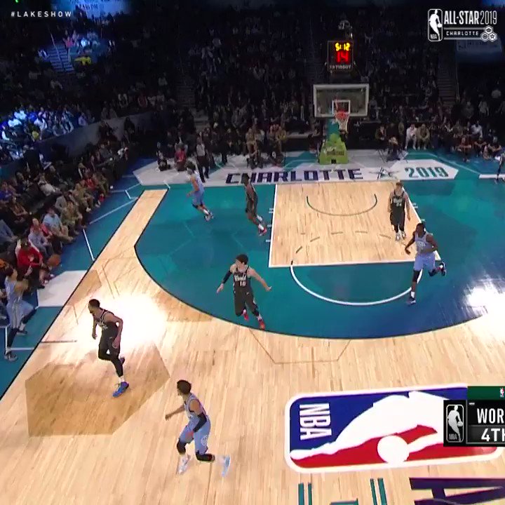 Kyle Kuzma off the inbound play! #MTNDEWICERisingStars