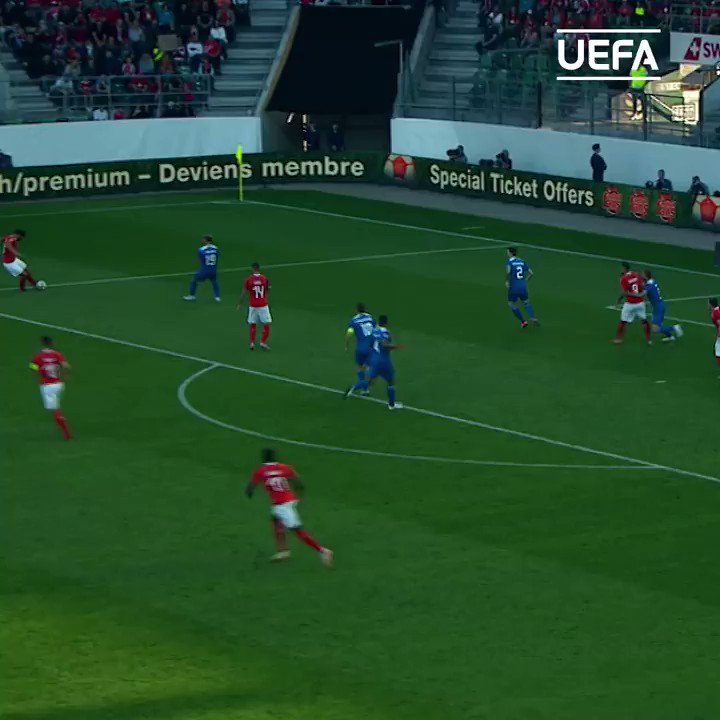 A Suíça, finalista da #NationsLeague, foi a equipa mais concretizadora na qualificação. Recorde os 14 golos marcados pelos helvéticos.⚽⚽⚽