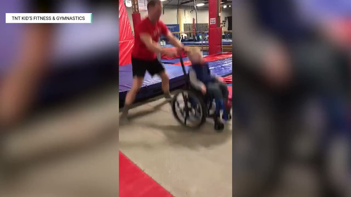 A 4-year-old spina bifida patient in Fargo, North Dakota is showing that jumping on the trampoline is fun for everyone.
https://cir.ca/2DPsEO6