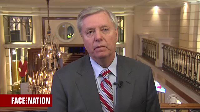 Trump's emergency declaration for border wall funds could cut money for projects like a Kentucky middle school.
Graham: "It's better for the middle school kids in Kentucky to have a secure border. We'll get them the school they need, but right now we've got a national emergency"
