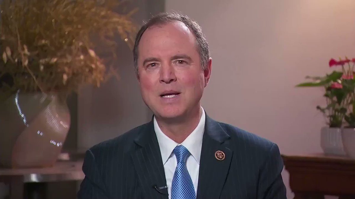 Rep. Adam Schiff on 2020: "I haven't made any decisions in the presidential race yet, it's still very early, but I have to say I've been very impressed with Kamala Harris as a senator and I've been extremely impressed with her as a candidate for president."