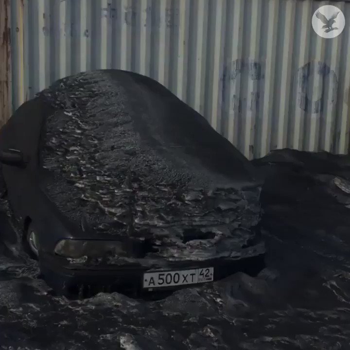 Toxic black snow is falling in Siberia