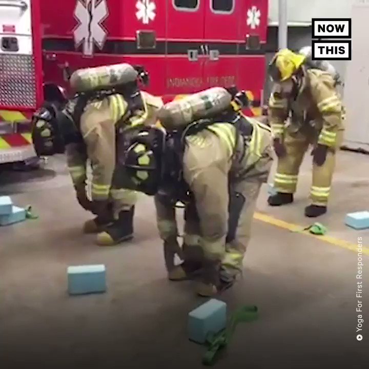 Here's why first responders are turning to yoga to improve their performance on the job