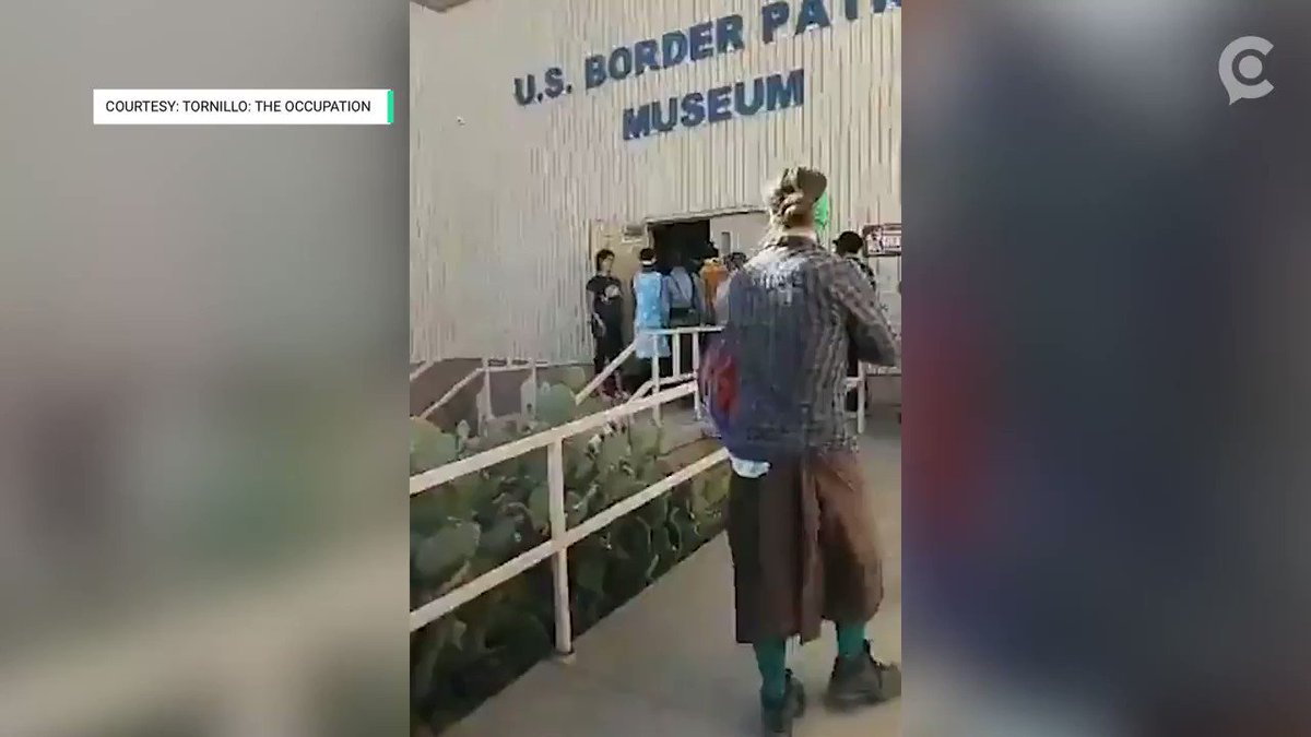A museum employee says a group of protesters defaced a place to honor and pray for fallen #BorderPatrol agents in the @BorderPatrolMus
https://cir.ca/2SLZEkJ