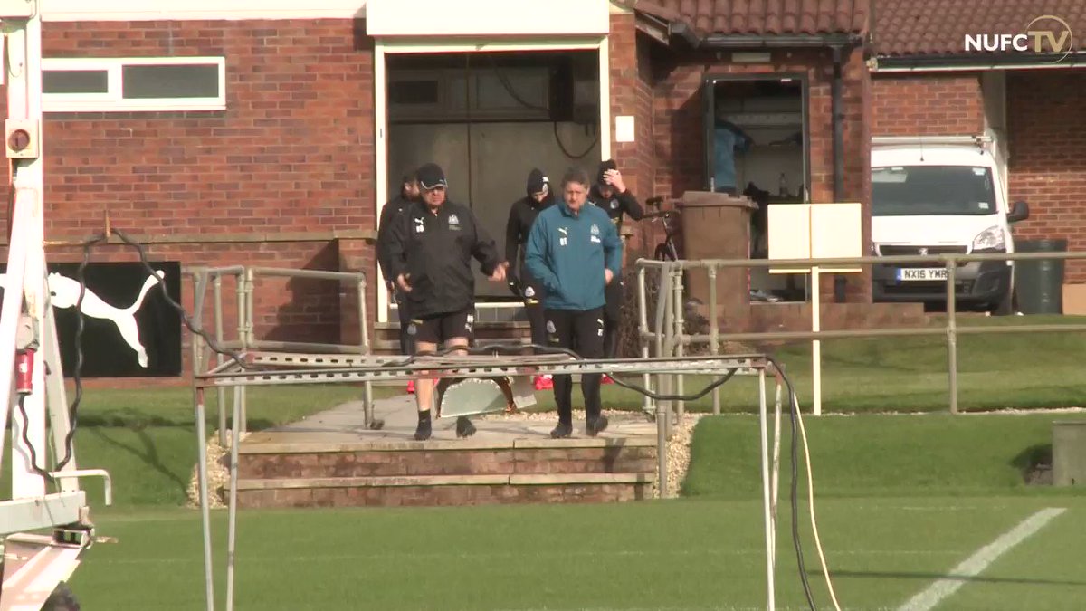 🎥 Take a look behind the scenes as Rafa Benítez and the Newcastle United squad continued their work on the training pitch ahead of Saturday's visit of @htafcdotcom...
Featuring some fine finishes from Miguel Almirón and Kenedy! #NUFC