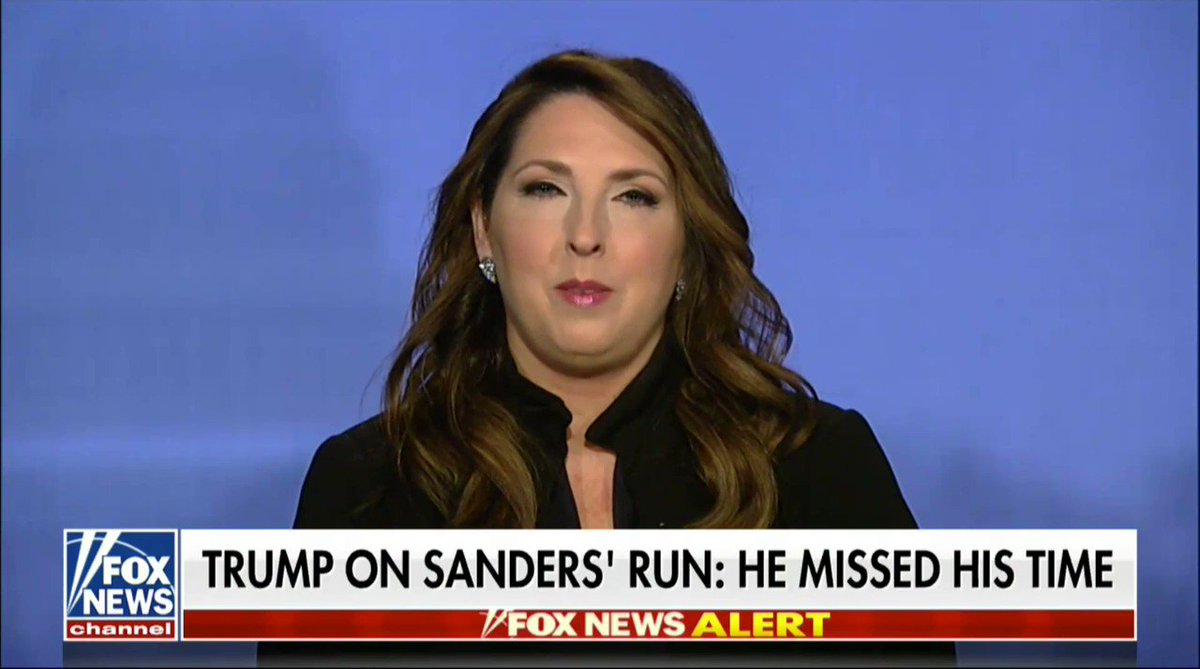 .@GOPChairwoman: Our country is doing phenomenally well. Why would we want to change that?