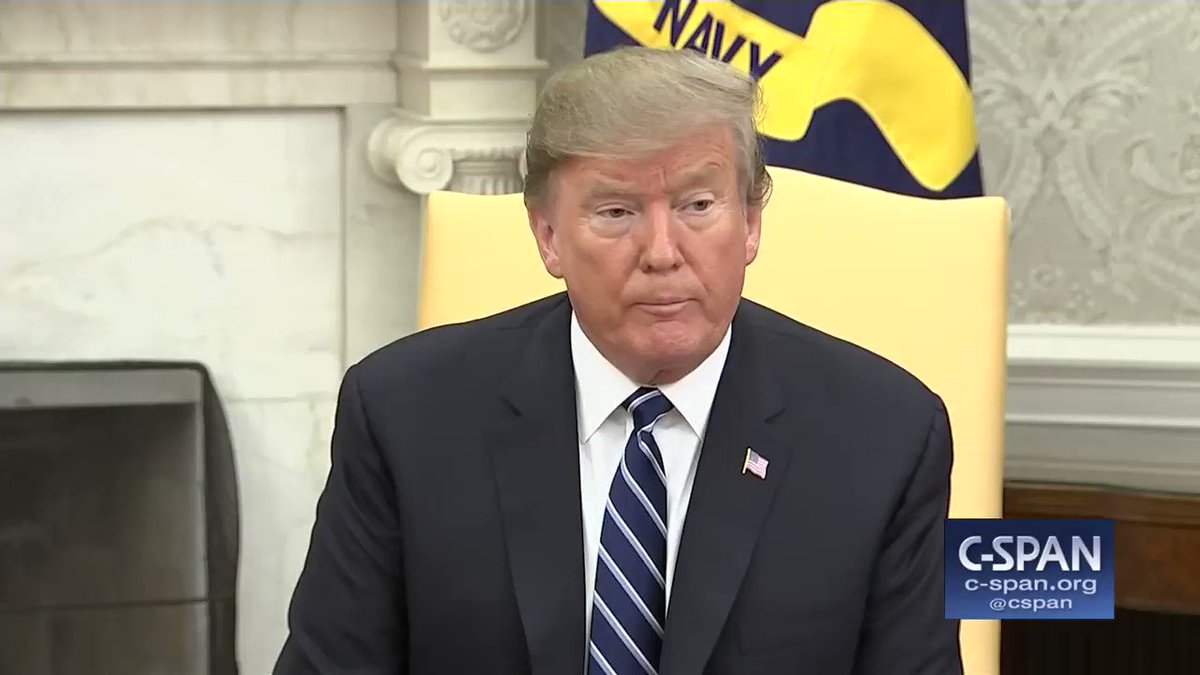 President Trump on Mueller Report release: "That'll be totally up to the new Attorney General."