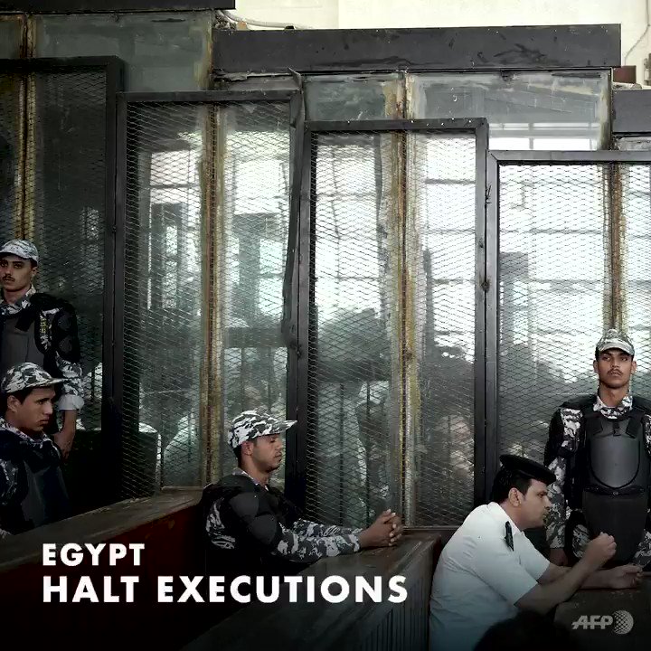 #Egypt: We are very concerned by the news that 15 people have been executed this month. We urge the authorities to #StopExecutionsinEgypt and to take all necessary measures to ensure that violations of due process and fair trial are not repeated.
ℹ️http://ow.ly/zAT730nNugc