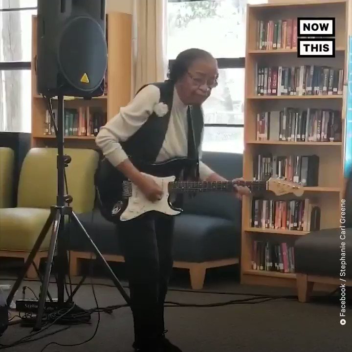 79-year-old Beverly Watkins is a rock and blues goddess