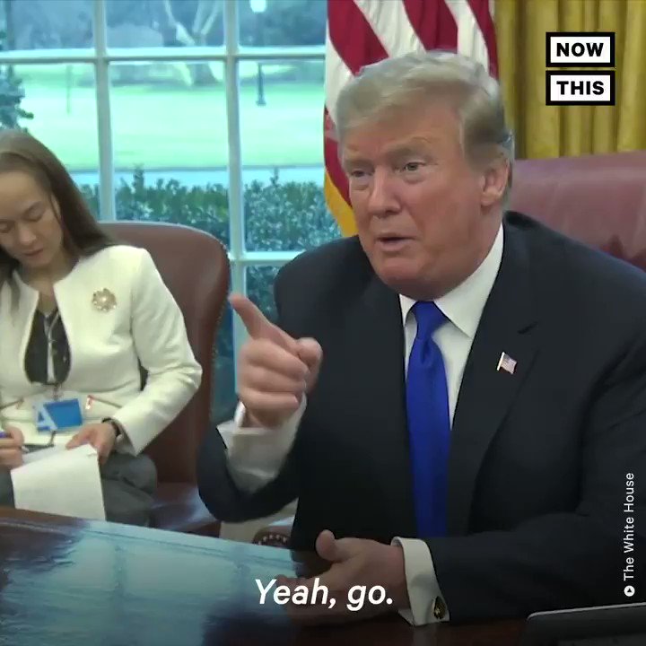 Watch Trump’s top trade representative directly contradict him during a live televised meeting