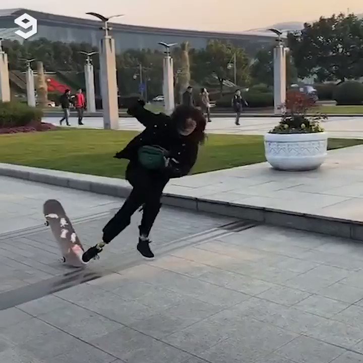It's ok if you fall down, just make sure you fall with style.