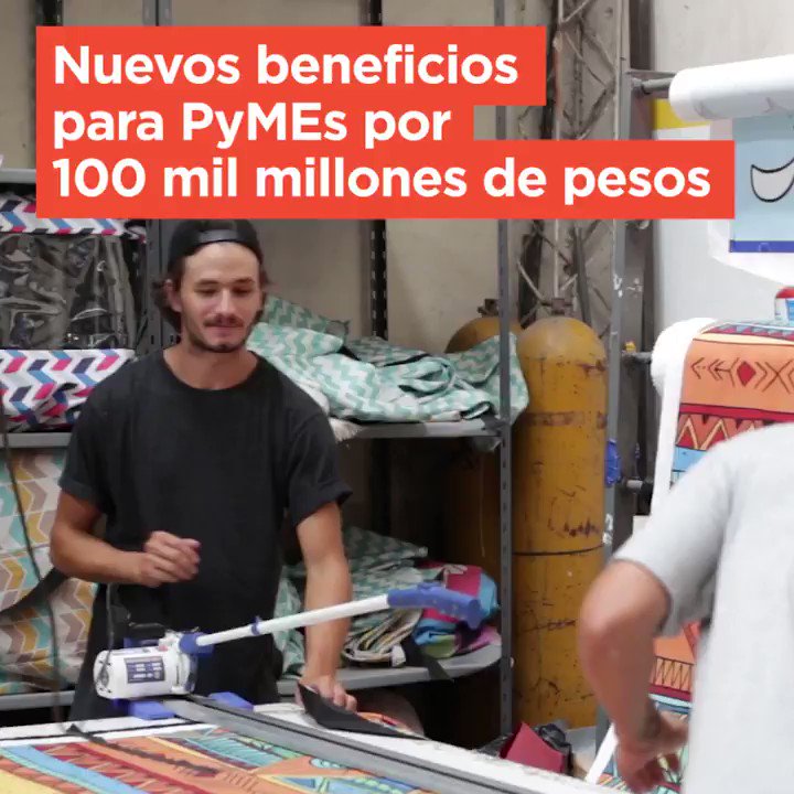 Las #PyMEs son las principales creadoras de empleo del país. Con esta medida, van a poder financiar su capital de trabajo y empezar a vender sus productos al mundo. Conocé más acá ➝ https://bit.ly/2IH9TlJ