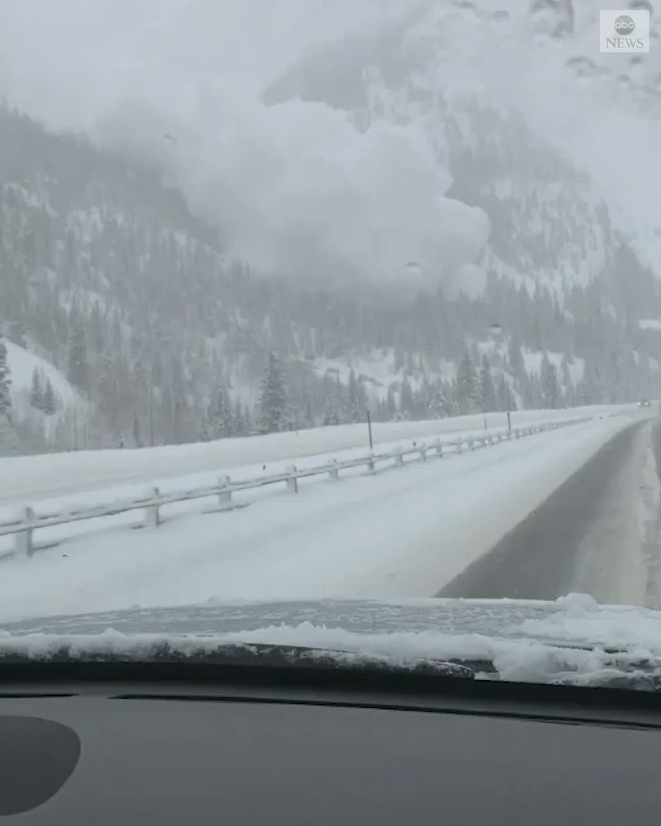 A couple of avalanches closed down parts of Interstate 70 in Colorado on Sunday. Luckily, authorities say, no one was trapped or injured. https://abcn.ws/2EFIPyj