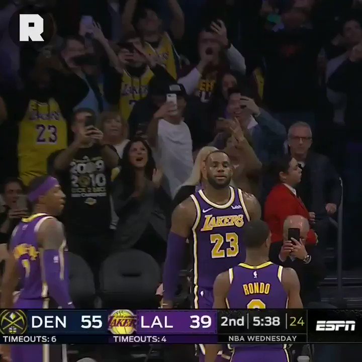 Alex Caruso Shocks LeBron James with this Putback Dunk #fyp #foryou #b