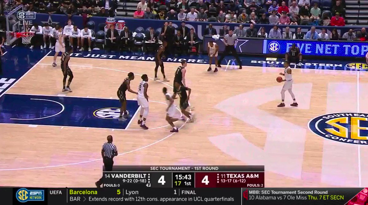 Survive. Advance. Repeat.
Highlights from tonight's win π
#SECTourney #GigEm