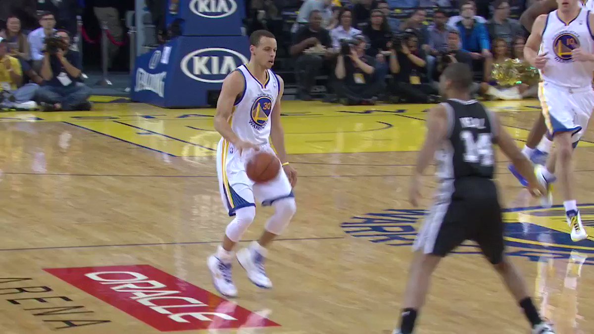 "The wizardry of Stephen Curry!"
We celebrate @StephenCurry30's birthday with his BEST PLAY from EVERY SEASON! #NBABDAY