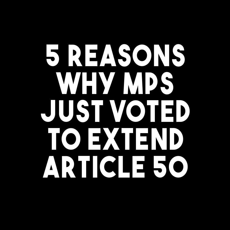 After two years, and two defeats on a deal, MPs just voted to extend Article 50.
Wondering how it came to this? Here are five reasons why.
