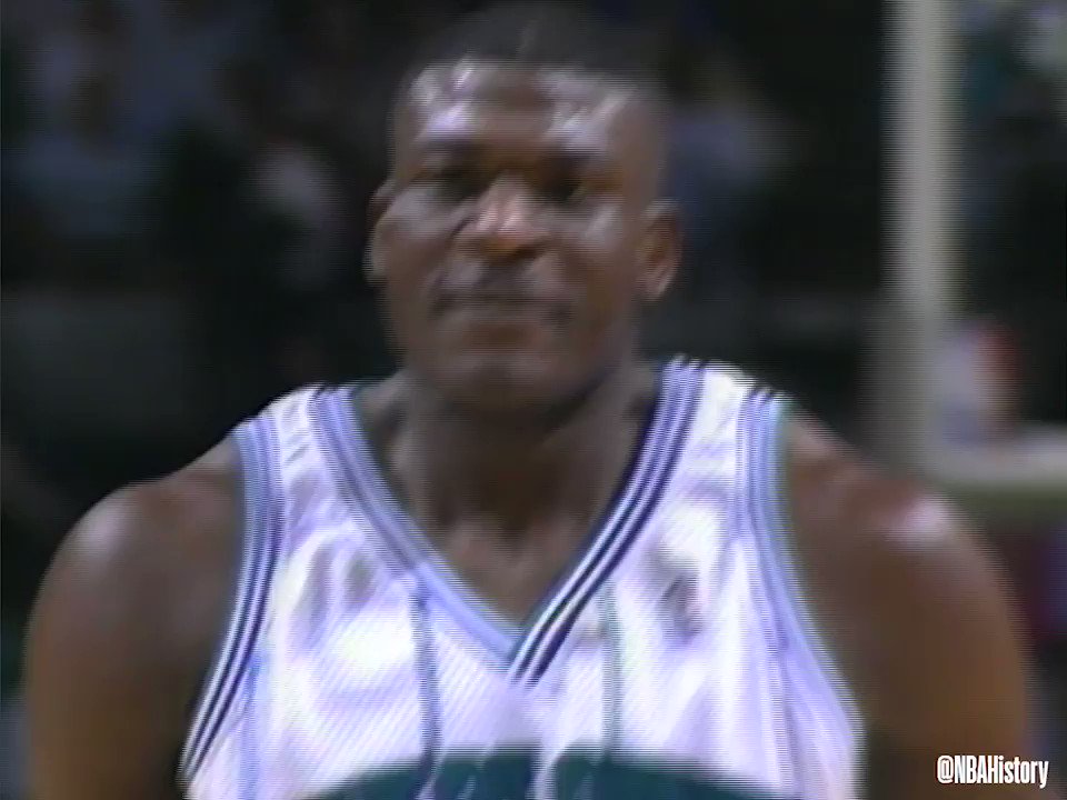 🗣️ Larry Johnson's ULTIMATE @hornets mixtape to celebrate his 50th birthday! #NBABDAY #Hornets30