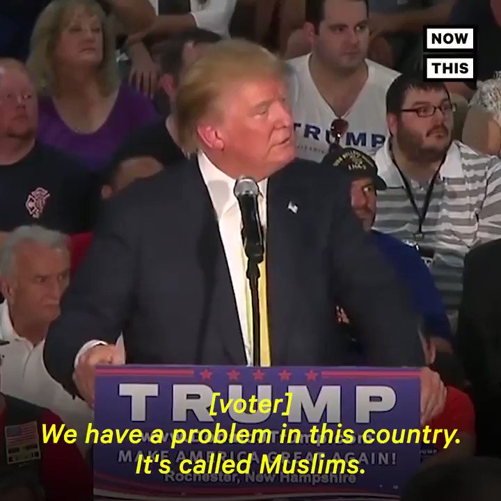 Listen to what Trump said about Muslims in the U.S. back in 2015