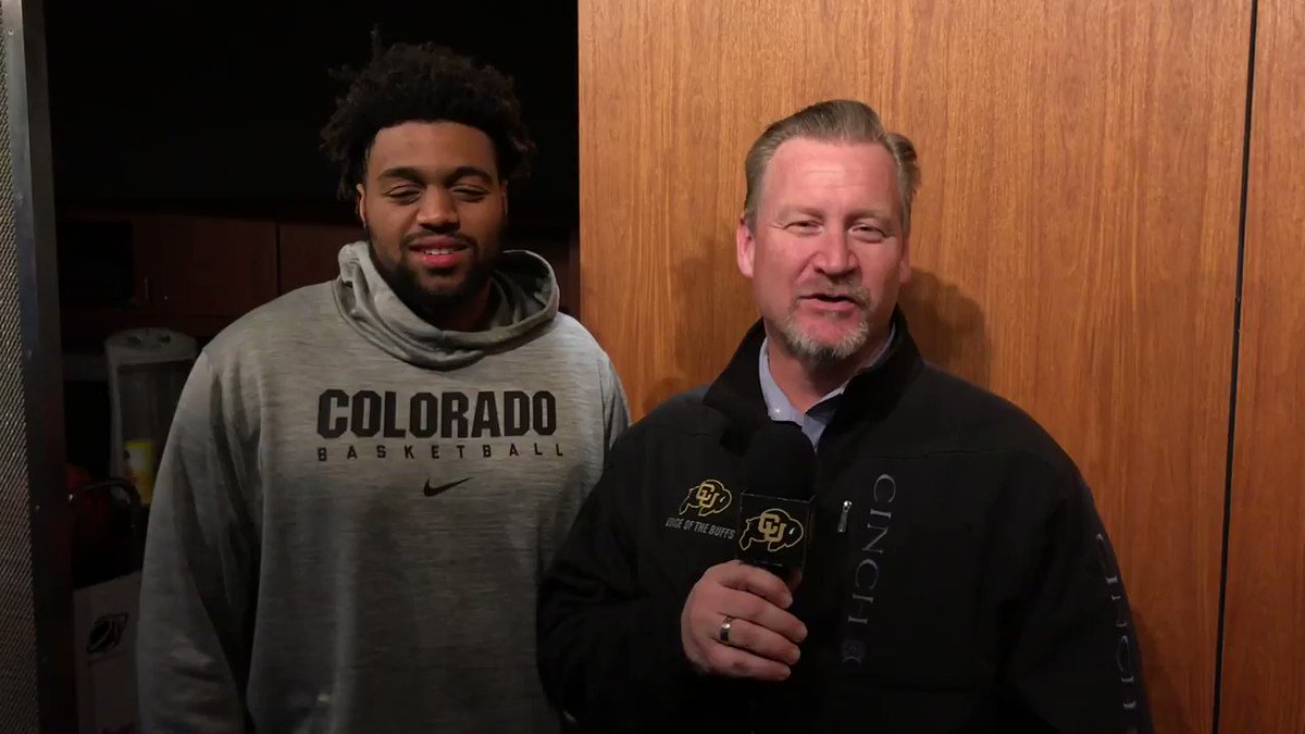 "Our whole team and coaches definitely wanted to keep playing. We've got a sense of love and care for one another that makes it so special," Evan Battey with @MJBuffsVoice