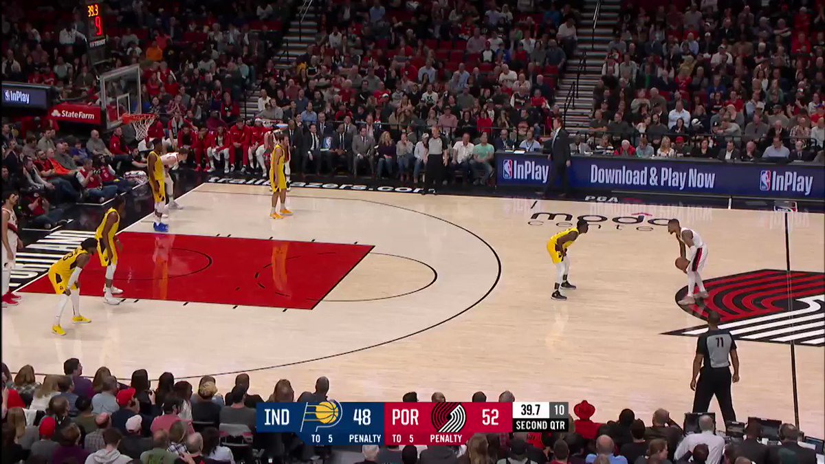LOGO LILLARD π¦
(via @trailblazers)